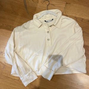 Zara long sleeve polo